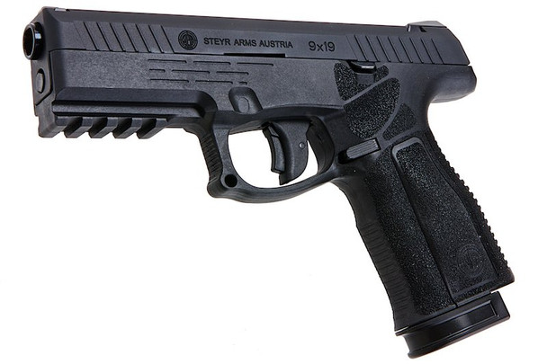 KJ Works STEYR L9A2 GBB Airsoft Pistol - Black (ASG Licensed)