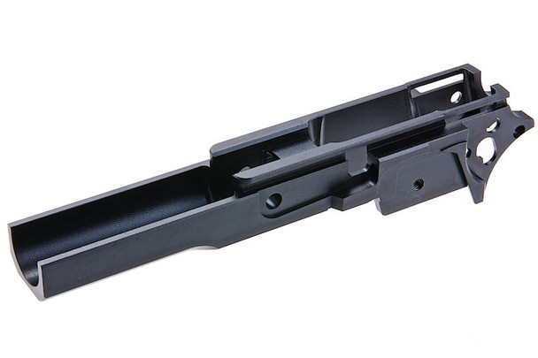 KUNG FU Airsoft Tokyo Marui Hi Capa 5.1 GBB Middle Frame - (CNC Aluminum, Black)