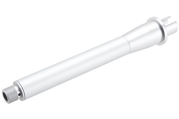 Revanchist Airsoft Tokyo Marui MWS Outer Barrel Set (7.5 inch, Aluminum, Matt Silver)