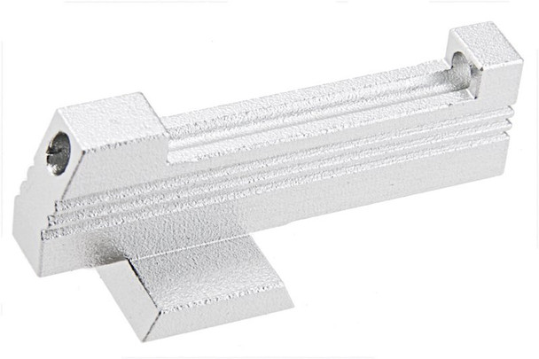 Dr. Black Tokyo Marui Hi Capa Fiber Optic Front Sight (Aluminum, Silver)