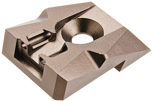 Dr. Black Tokyo Marui Hi Capa 4.3 Fiber Optic Rear Sight (Aluminum, Tan)