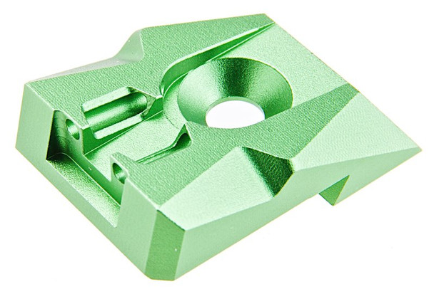 Dr. Black Tokyo Marui Hi Capa 4.3 Fiber Optic Rear Sight (Aluminum, Green)