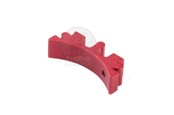 Airsoft Surgeon Tokyo Marui Hi Capa GBB Airsoft SV Trigger Front Part - Type 5 (Red)