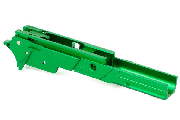EDGE Hi Capa 5.1 Custom 'STRAT' 3.9 inch Frame - Aluminum, Green