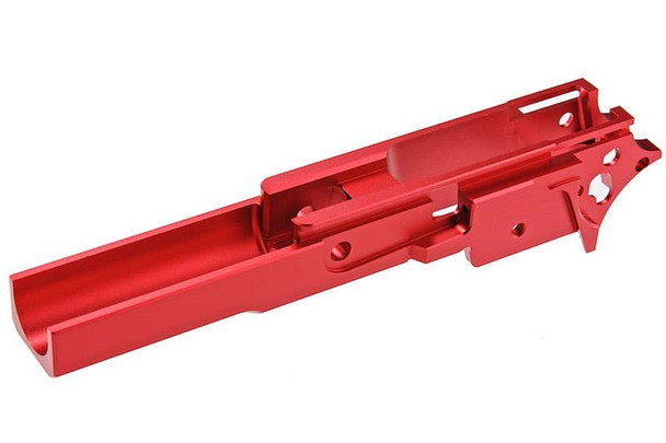 5KU Tokyo Marui Hi Capa GBB Aluminum Frame (3.9 inch Type 2, Infinity) - Red