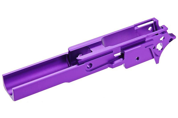 5KU Tokyo Marui Hi Capa GBB Aluminum Frame (3.9 inch Type 1, SV) - Purple
