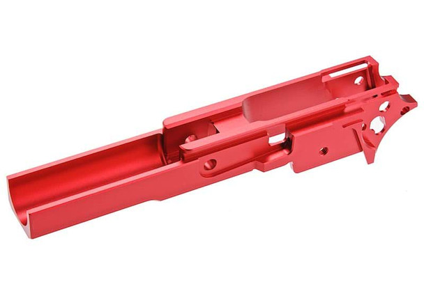 5KU Tokyo Marui Hi Capa GBB Aluminum Frame (3.9 inch Type 1, SV) - Red