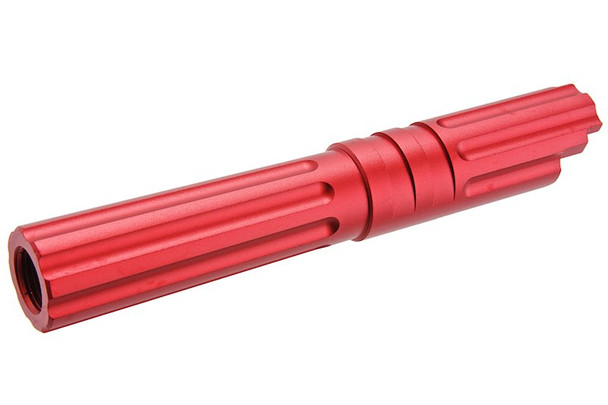 5KU Tokyo Marui Hi Capa 4.3 GBB Outer Barrel (Type 1, M11CW, Aluminum, Red)