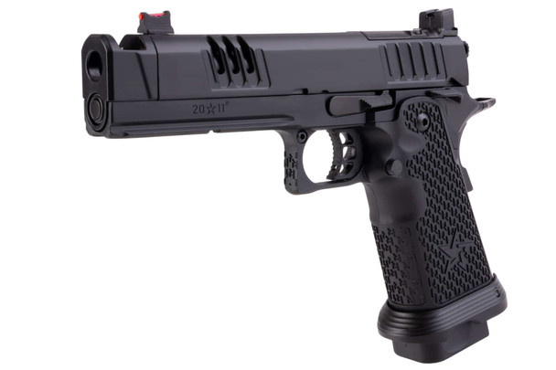 EMG Staccato Licensed XC 2011 GBB Airsoft Pistol (Model: VIP Grip / Standard / Green Gas)