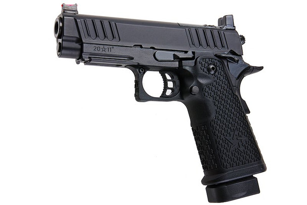 EMG Staccato Licensed C2 Compact 2011 GBB Airsoft Pistol (Model: VIP Grip / Standard / Green Gas)