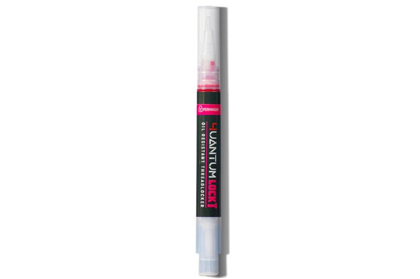 4UAD - 4UANTUM LOCK Thread Adhesive Pen (Permanent) - Red