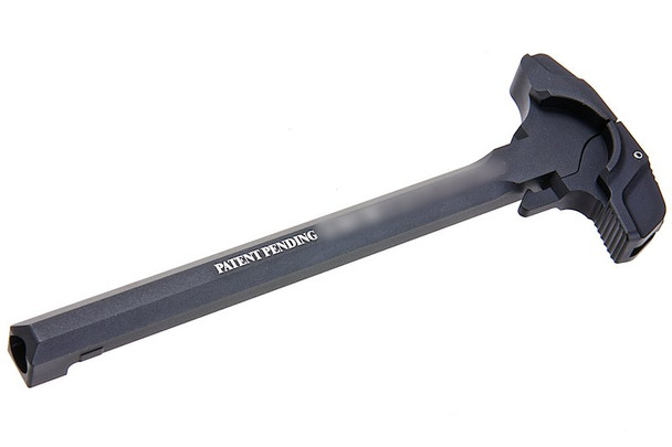 BJ TAC Tokyo Marui MWS GBBR Charging Handle - Black (BC* Style, Aluminum)