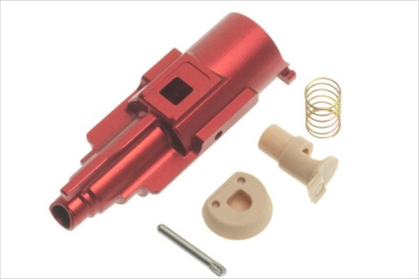 COWCOW Technology Action Army AAP01 GBB Airsoft Nozzle (Aluminum, Red)