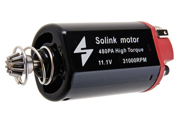 Solink Motor Super Torque AEG Motor (31000rpm, Black, Short Axle, 11.1V)