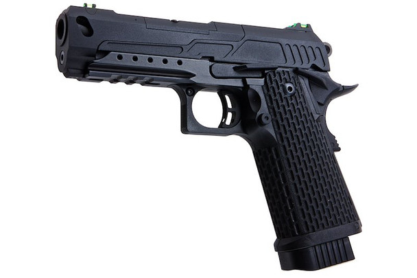 Novritsch SSP5 4.3 Green Gas Airsoft Pistol - Black