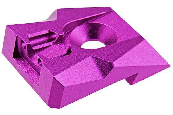 Dr. Black Tokyo Marui Hi Capa 4.3 Fiber Optic Rear Sight (Aluminum, Purple)