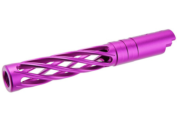 Dr. Black Hi-Capa 5.1 GBB Outer Barrel (Type-Dinging, 6063 Aluminum, Purple)