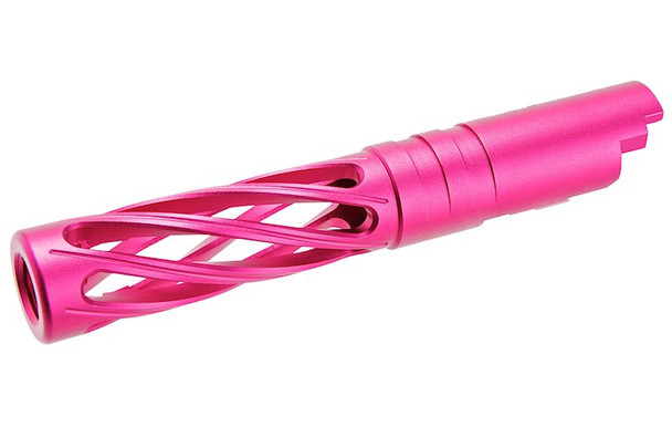 Dr. Black Hi-Capa 4.3 GBB Outer Barrel (Type-Dinging, 6063 Aluminum, Magenta)