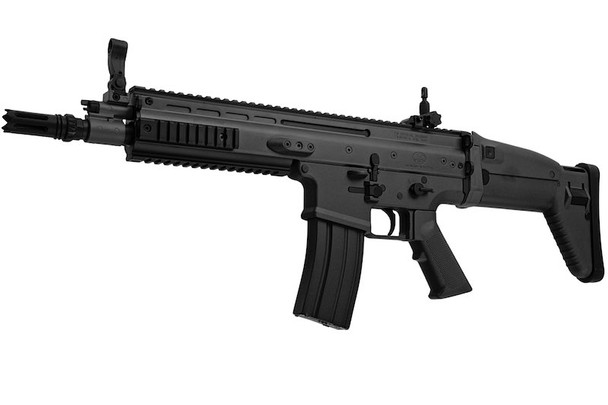 Cybergun FN SCAR-L Airsoft AEG Rifle - Black (ABS Version, CM067) - by CYMA