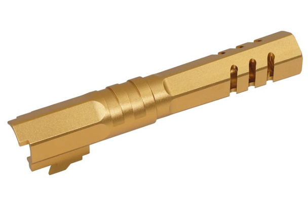 5KU Tokyo Marui Hi Capa 4.3 GBB Outer Barrel (Type 2, M11CW, Aluminum, Gold)