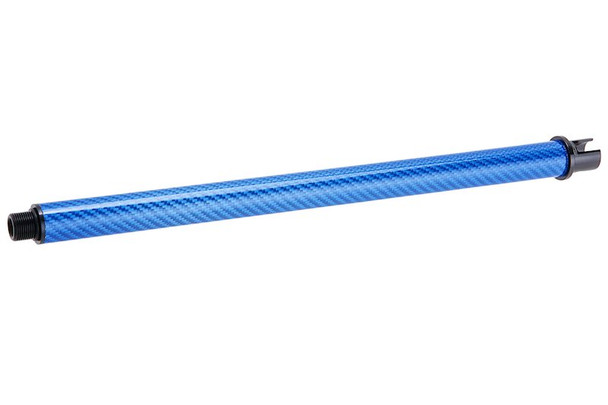 Dr. Black Tokyo Marui MWS GBBR Outer Barrel (Carbon Fiber, 12 inch) - Blue