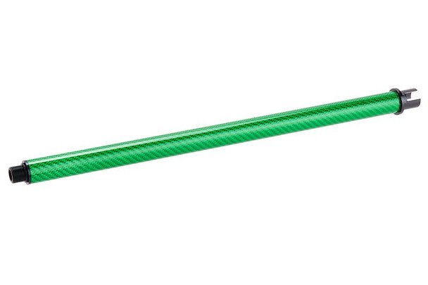 Dr. Black Tokyo Marui MWS GBBR Outer Barrel (Carbon Fiber, 14 inch) - Green