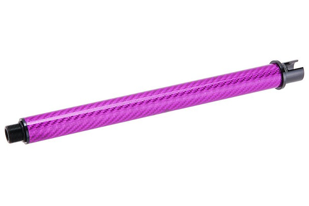 Dr. Black Tokyo Marui MWS GBBR Outer Barrel (Carbon Fiber, 9 inch) - Purple