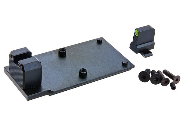 Pro Arms SIG Sauer P320 M17 / M18 / XCARRY GBB Tritium Suppressor Sight (Yellow)