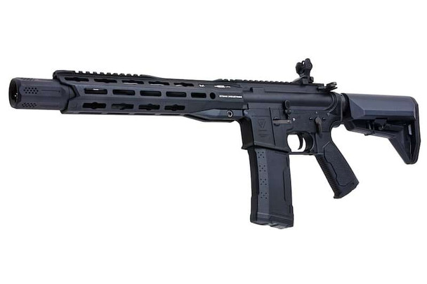 EMG GRIDLOK 11 inch Lite Rail Airsoft M4 AEG Rifle (Black, Strike Industries Licensed, by King Arms)