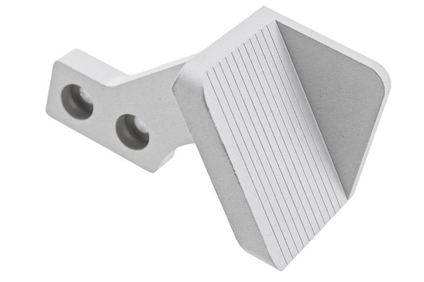 Revanchist Airsoft Hi Capa GBB Limcat Style Thumb Rest - Silver