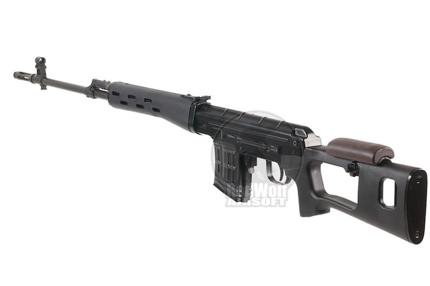 WE SVD (ACE-VD) GBBR Airsoft (Aluminum) - Black