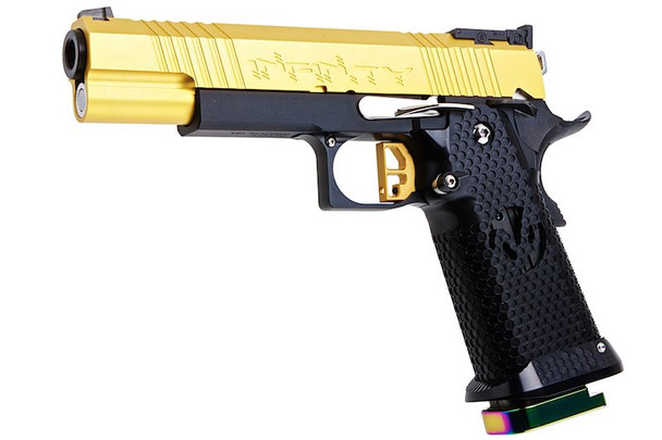 RWC Hi Capa 5.1 GBB Airsoft (Infinity Style) - Gold