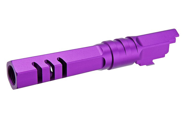 5KU Tokyo Marui Hi Capa 4.3 GBB Outer Barrel (Type 2, M11CW, Aluminum, Purple)