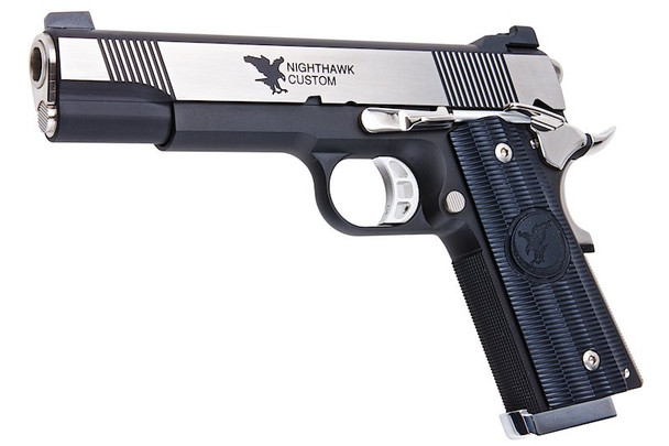 RWA Nighthawk Custom GRP Stainless Steel CO2 Airsoft Pistol - Cerakote Two Tone Limited Edition