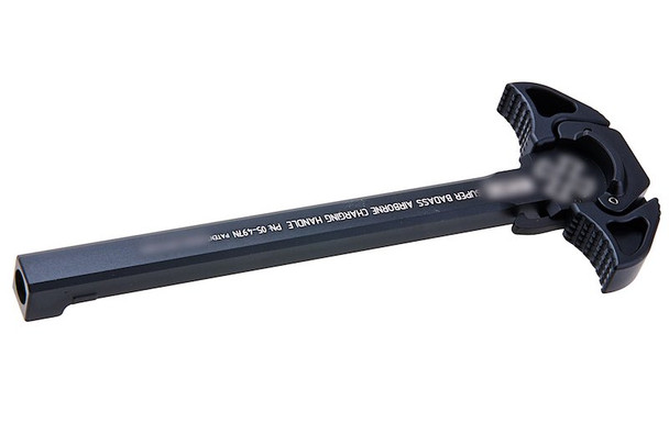 BJ TAC Tokyo Marui MWS GBBR NOV Style Airbone Charging Handle (Aluminum, Black)
