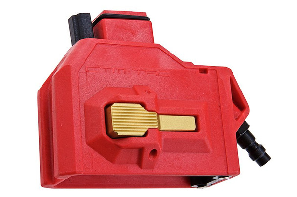 CTM TAC Hi Capa HPA M4 Magazine Adapter - Red x Gold Button