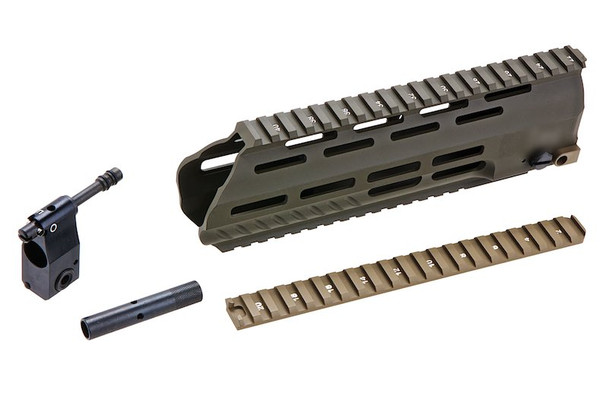Angry Gun L85A3 M-lok Conversion Kit - ICS AEG Version  - Cerakote OD Green