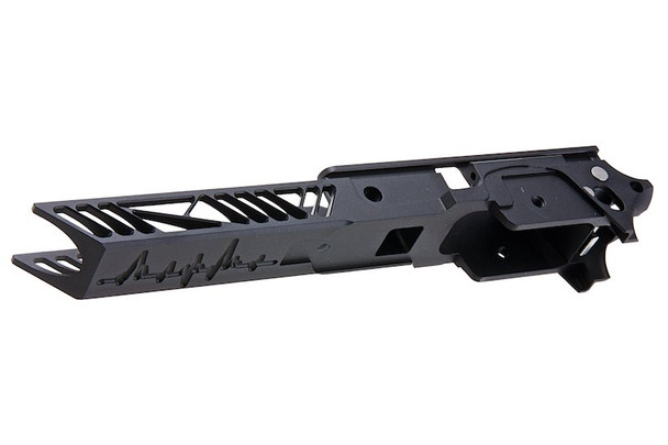 Dr. Black Tokyo Marui Hi Capa GBB Frame (CNC Aluminum, 4.3 inch, Type 1) - Black