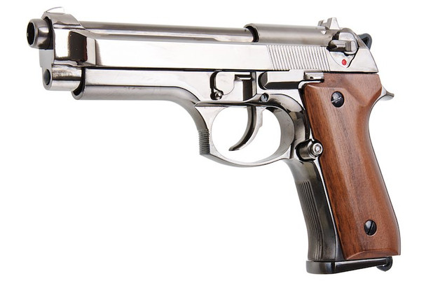 SRC SR92 Fusion M92 GBB Airsoft Pistol w/ Wood Grip