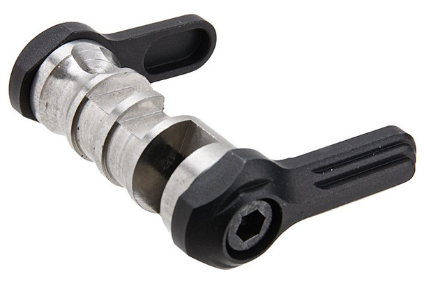 Revanchist Airsoft VFC M4 GBBR Ambi Selector (Stainless Steel, Type B, Black)