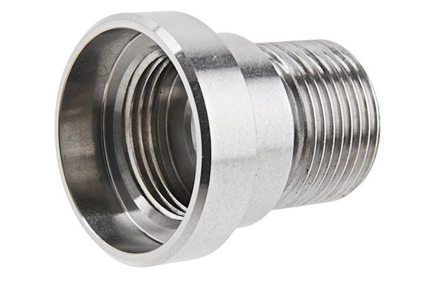 Revanchist Airsoft VFC MP5 GBB Series 14mm CCW Thread Adaptor (Stainless Steel)
