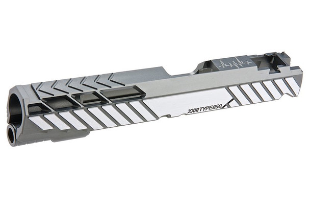 Dr. Black Tokyo Marui Hi Capa 5.1 GBB Slide (Type 850, Aluminum, Grey)