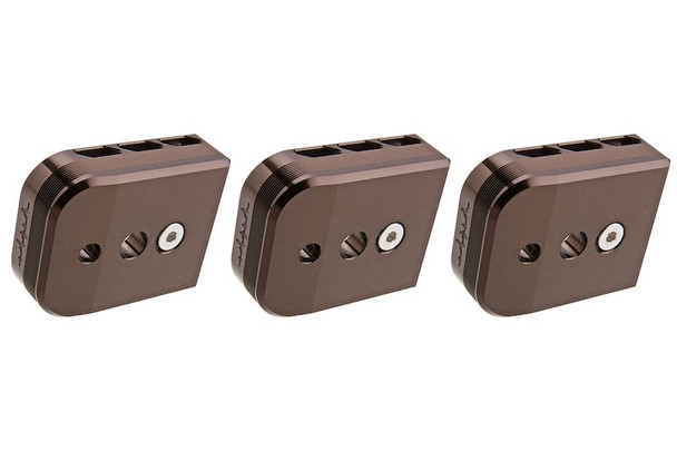 Dr. Black Tokyo Marui Hi Capa 5.1 GBB Magazine Base (Aluminum, Type B, Tan)
