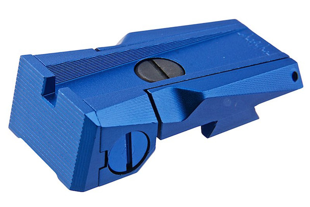 Dr. Black Tokyo Marui Hi Capa 5.1 GBB Rear Sight (Aluminum, Blue)