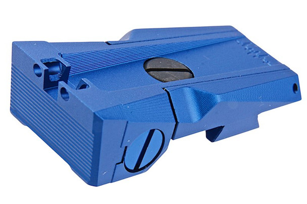 Dr. Black Tokyo Marui Hi Capa 5.1 GBB Optic Rear Sight (Aluminum, Blue)