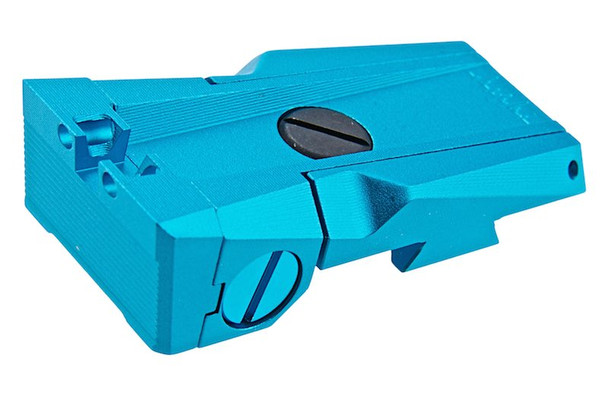 Dr. Black Tokyo Marui Hi Capa 5.1 GBB Optic Rear Sight (Aluminum, Aqua)