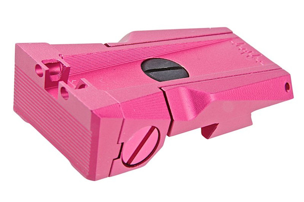 Dr. Black Tokyo Marui Hi Capa 5.1 GBB Optic Rear Sight (Aluminum, Magenta)