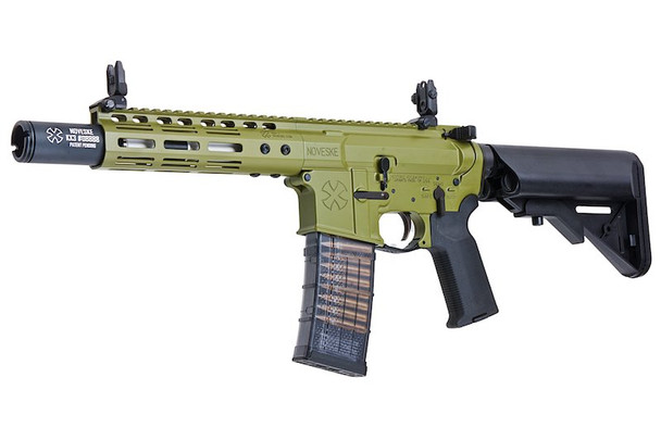EMG Noveske N4 PDW GBB Airsoft M4 Rifle (7 inch, CYMA CGS System) - OD