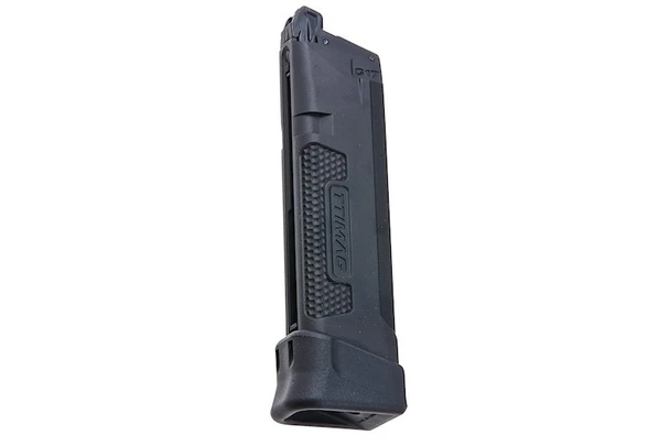 TTI Airsoft Glock Series Lightweight Green Gas Magazine (26 rds, Compatible with Tokyo Marui / VFC / WE / Novritsch TP22)