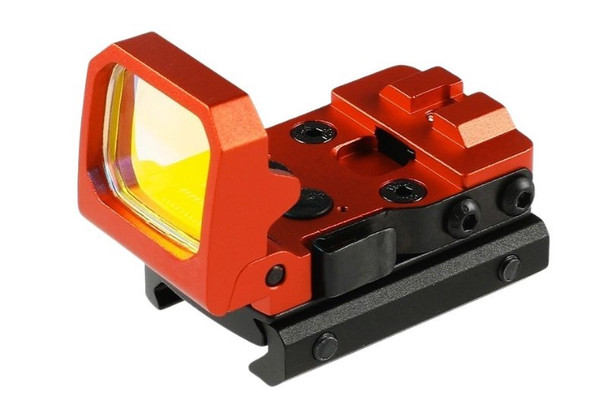 SOTAC Adjustable RMT Flip-Up Red Dot Sight (CNC Aluminum) - Orange